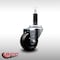 Service Caster 3'' SS Soft Rubber Wheel Swivel 1'' Expanding Stem Caster SCC-SSEX20S314-SRS-1 - alternate 4